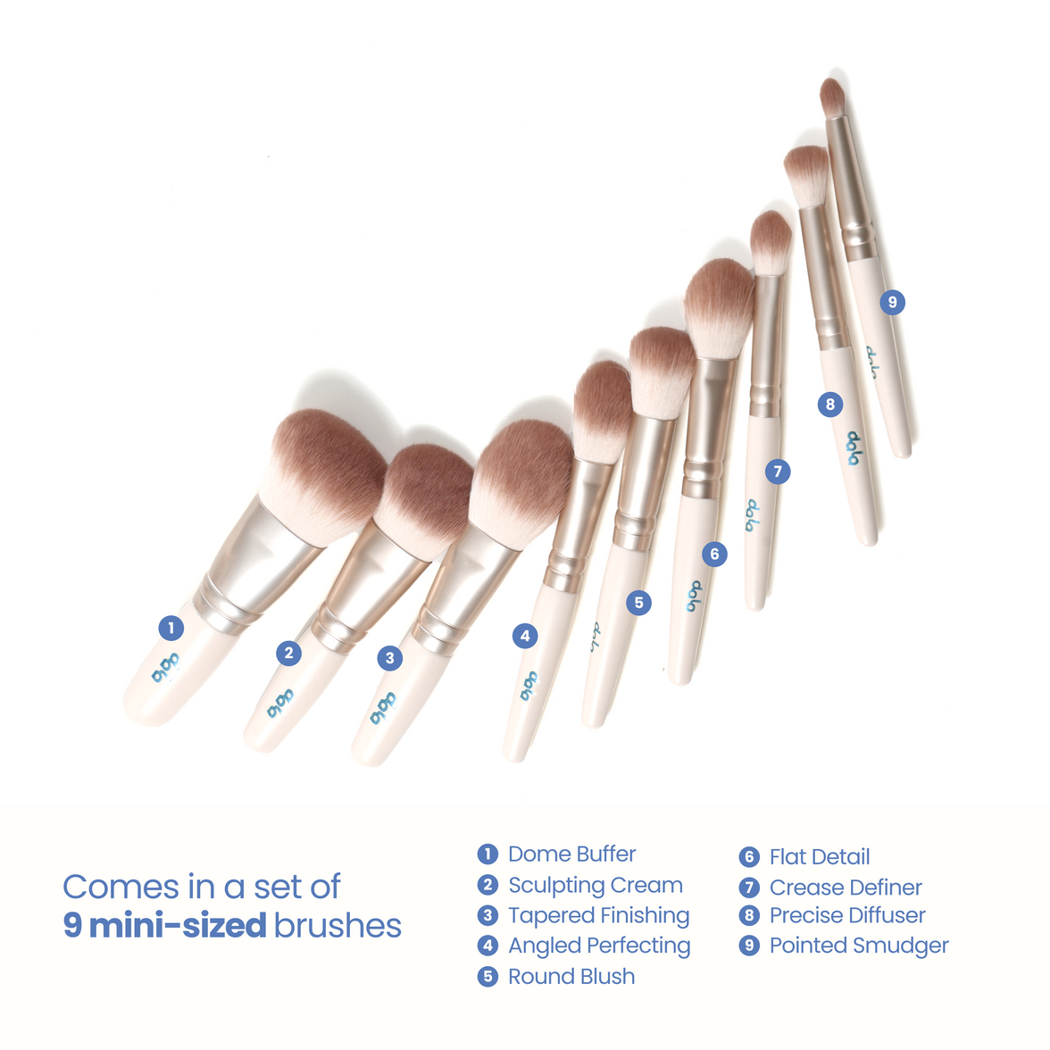 Easy On The Go Brushes